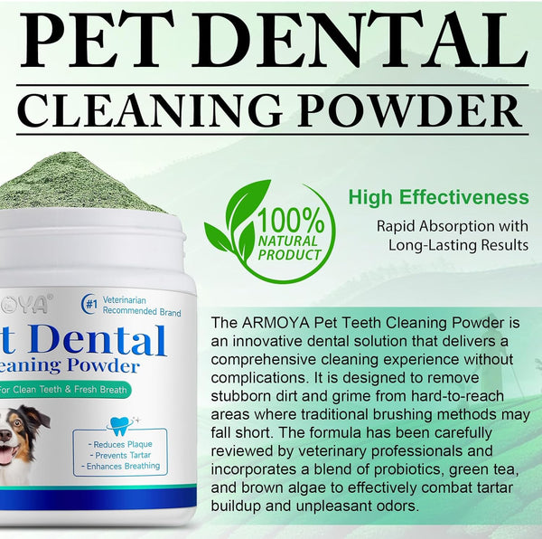Teeth Cleaning Powder for Dogs