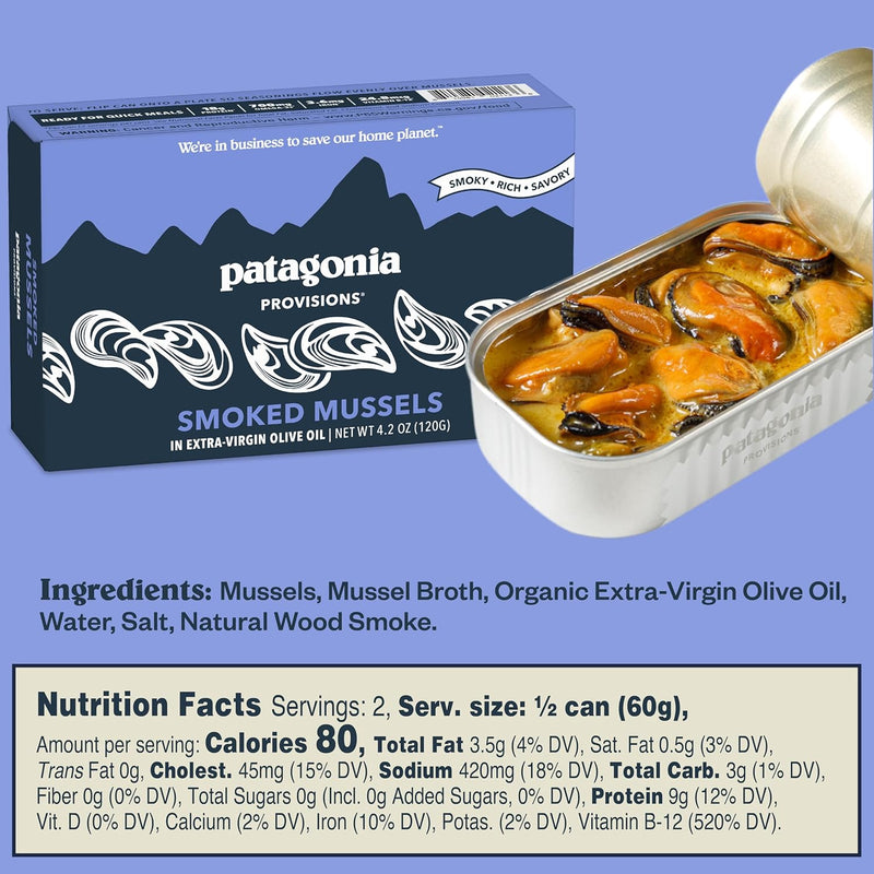 Patagonia Provisions - Smoked Mussels