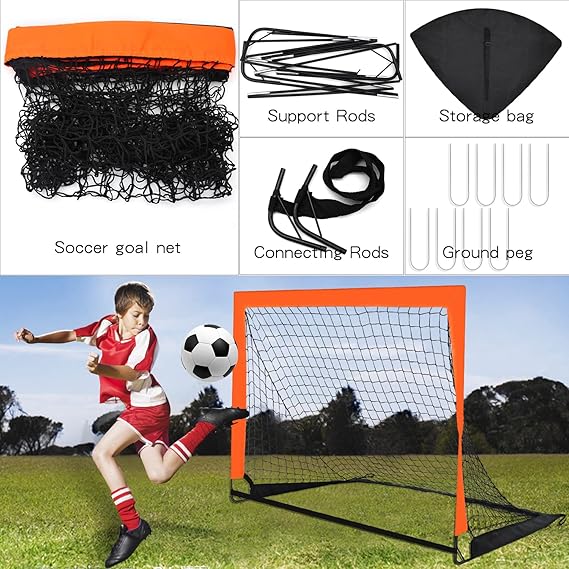 Portable Kid Soccer Goals for Backyard,