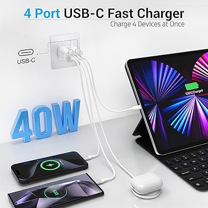 USB C Charging Block adapter