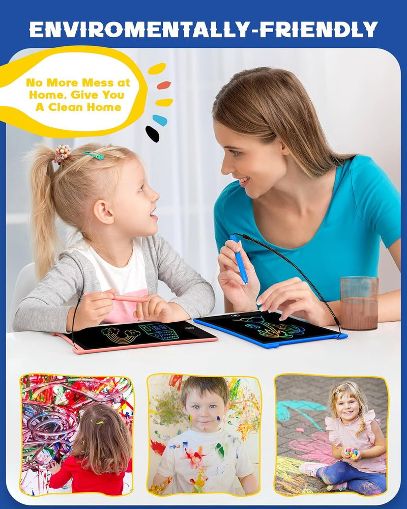 Bravokids 2 Pack LCD Writing Tablet with Stylus