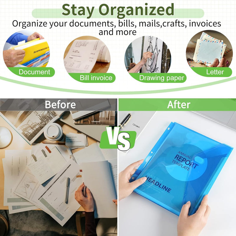 Sooez Binder Folders Organizer