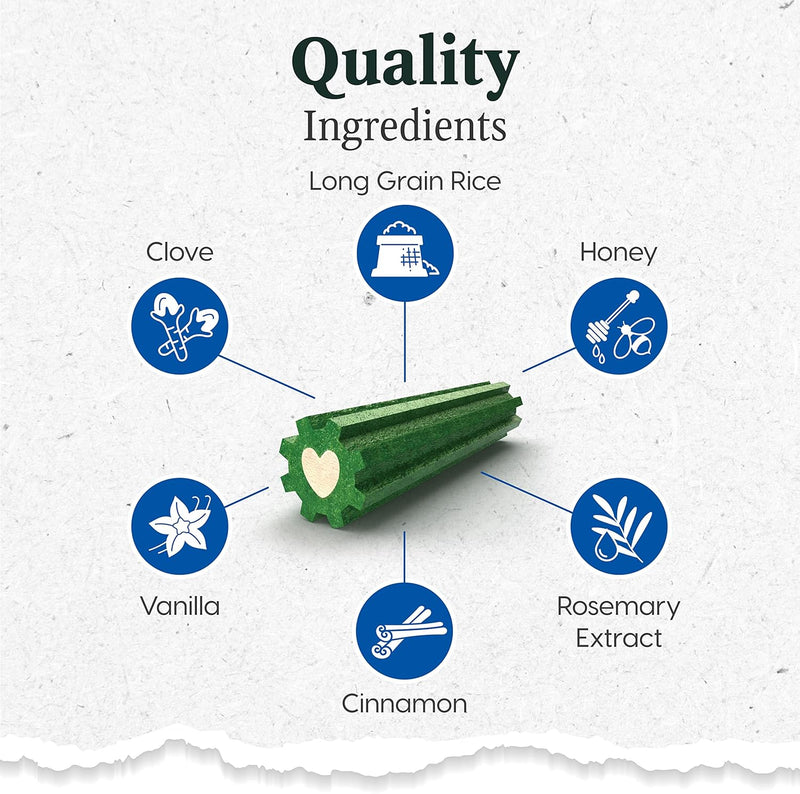 Long-Lasting Dog Dental Chew with Toothpaste