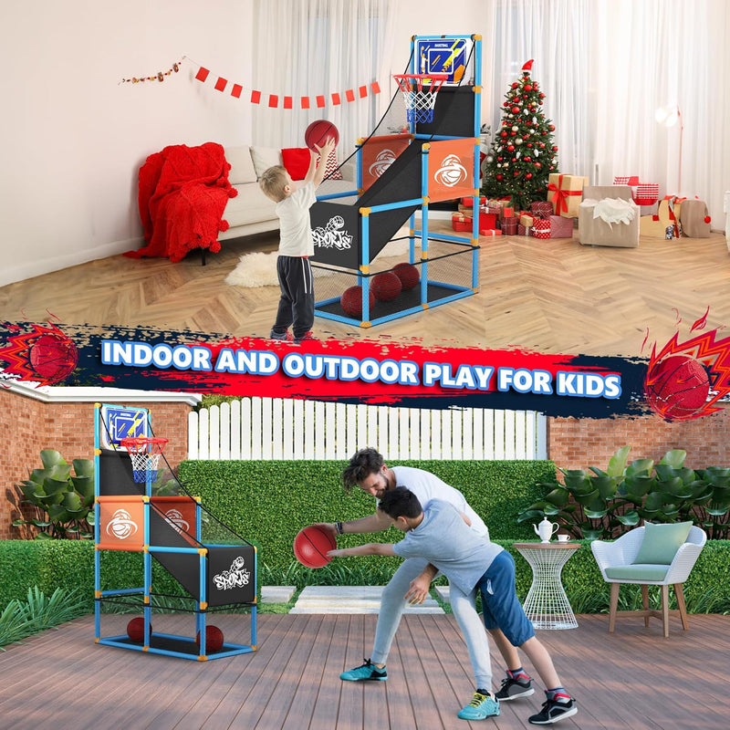 Arcade Basketball Game Set Boy Toys