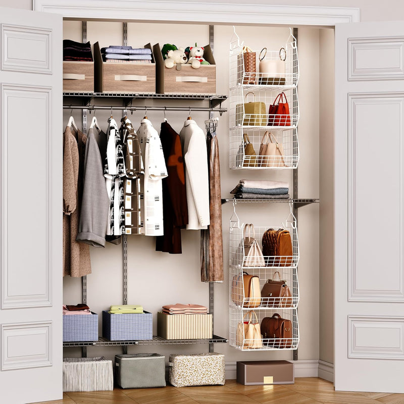 X-cosrack 3 Tier Foldable Closet Organizer