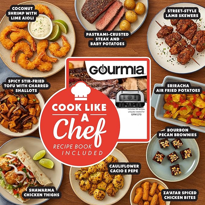 Gourmia Indoor Pizza Oven Air Fryer Toaster